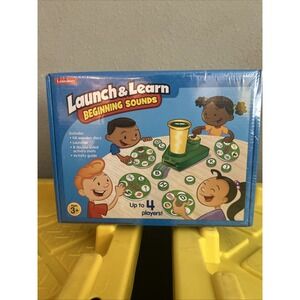 Homeschool Lakeshore Launch and Learn BEGINNING SOUNDS 3+ Up To 4 Players